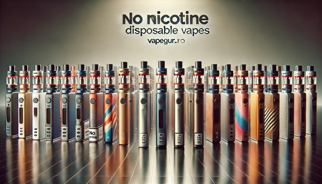 No Nicotine Disposable Vape