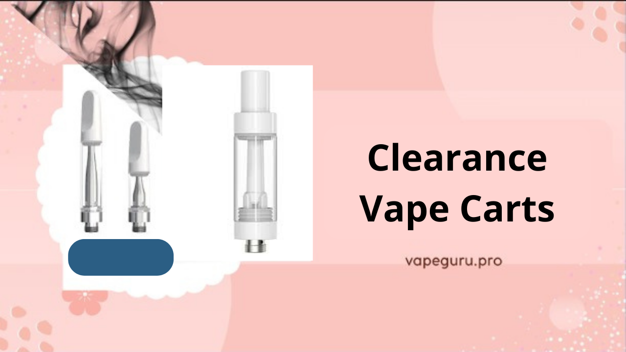 Clearance Vape Carts