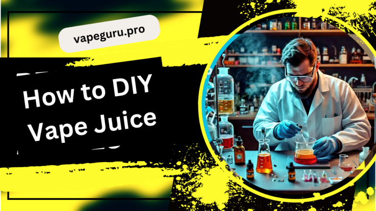 How to DIY Vape Juice